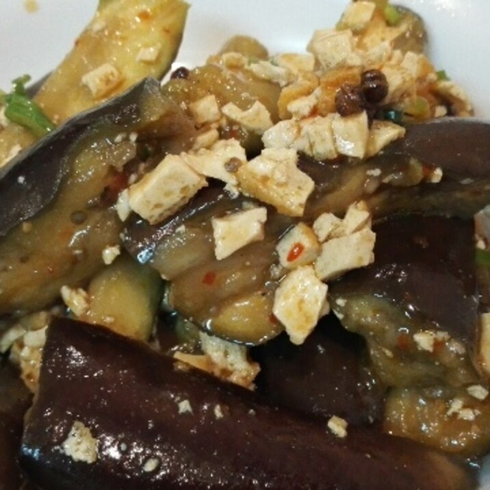 肉なし麻婆茄子